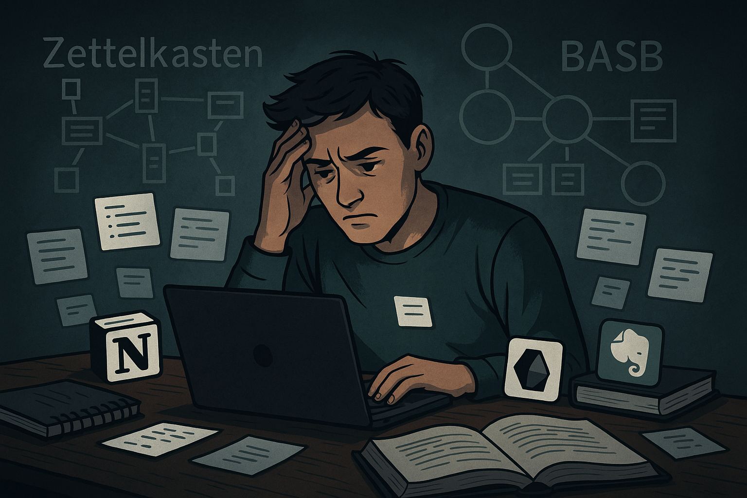 개인지식관리의 함정: 안다는 것과 실천한다는 것