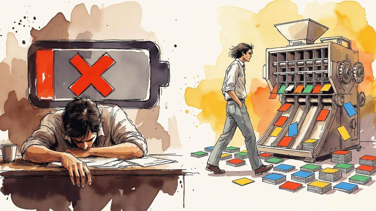 멈추는 건 의지 부족이 아니라 구조 부족이다